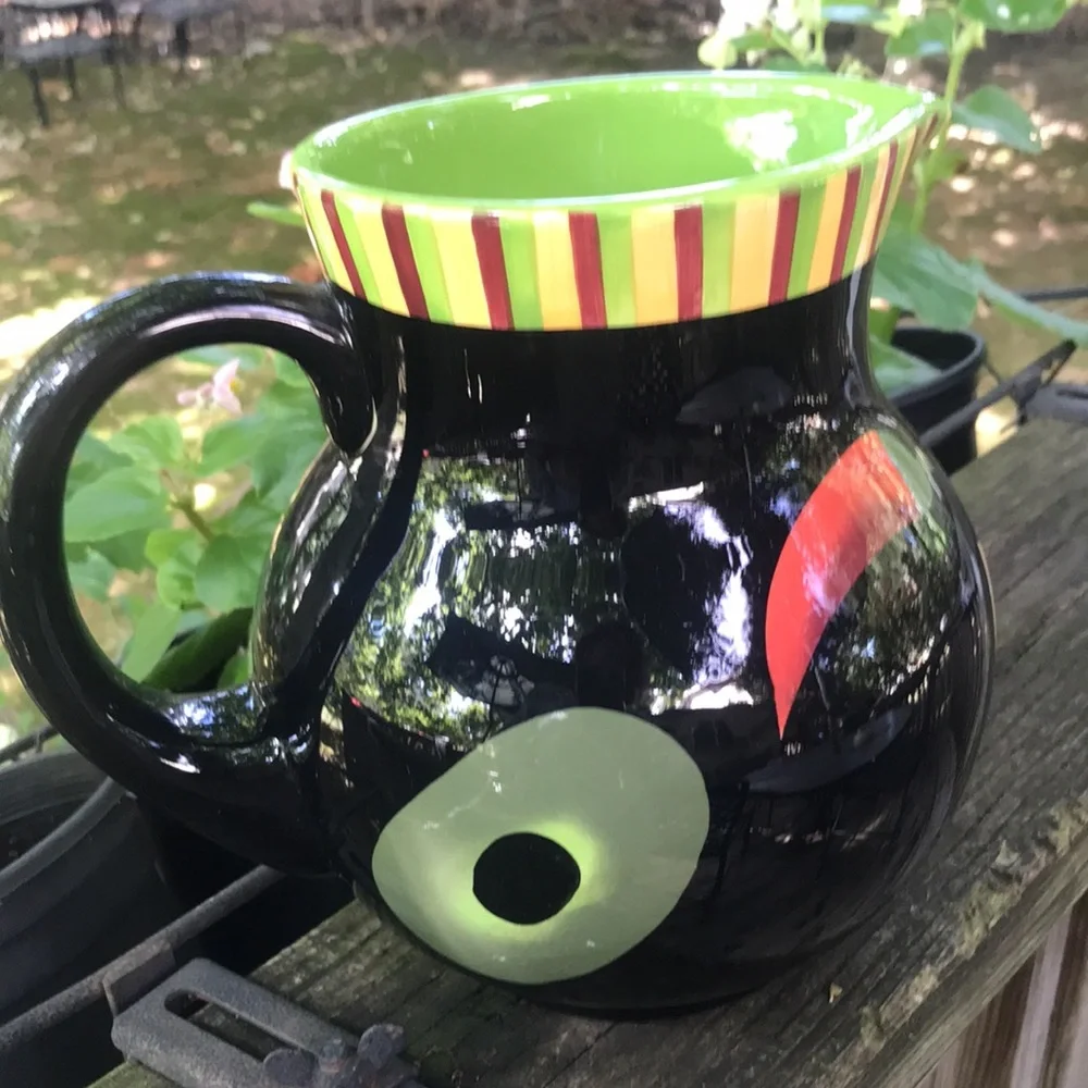 Crate & Barrel Ceramic Pitcher